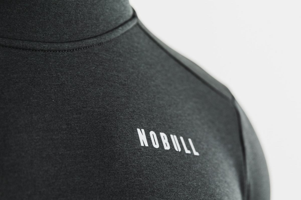 Nobull Performance Hoodie Heren Zwart | 530697-SQZ
