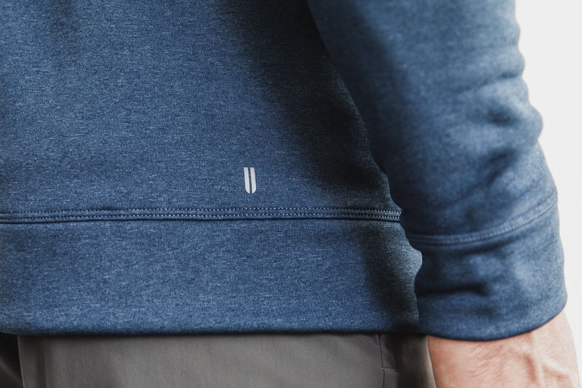 Nobull Performance Zip-up Hoodie Heren Grijs Blauw | 329645-QZV