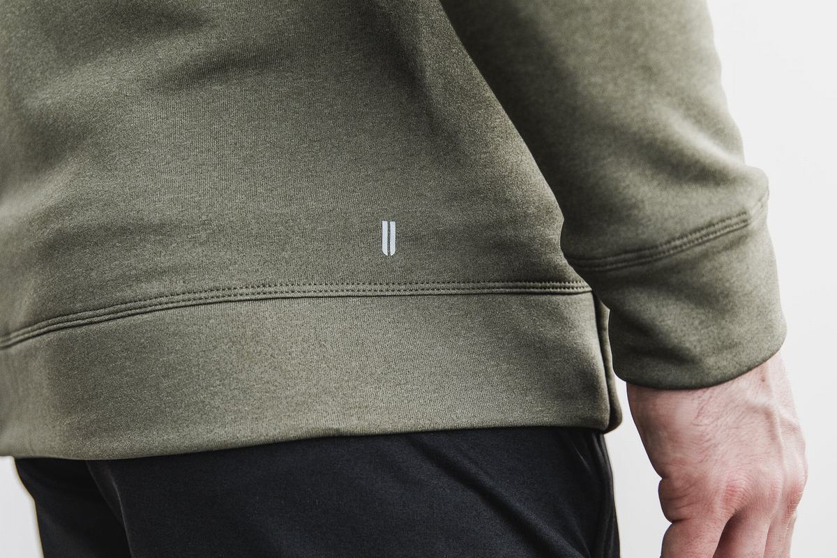 Nobull Performance Zip-up Hoodie Heren Groen | 491860-XSU