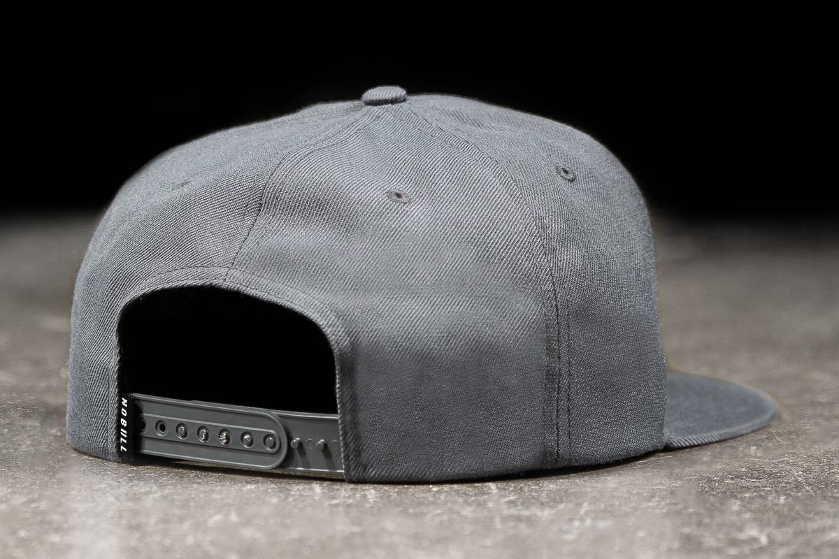 Nobull Platte-Brim Snapback Hoeden Dames Grijs | 457821-QAN