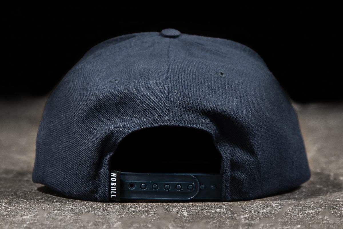 Nobull Platte-Brim Snapback Hoeden Heren Donkerblauw | 053647-EJS