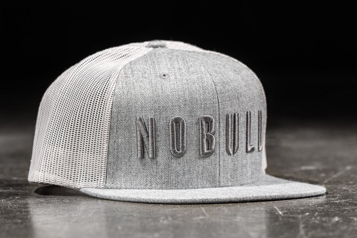 Nobull Platte-Brim Trucker Hoeden Dames Lichtgrijs | 092317-NJO