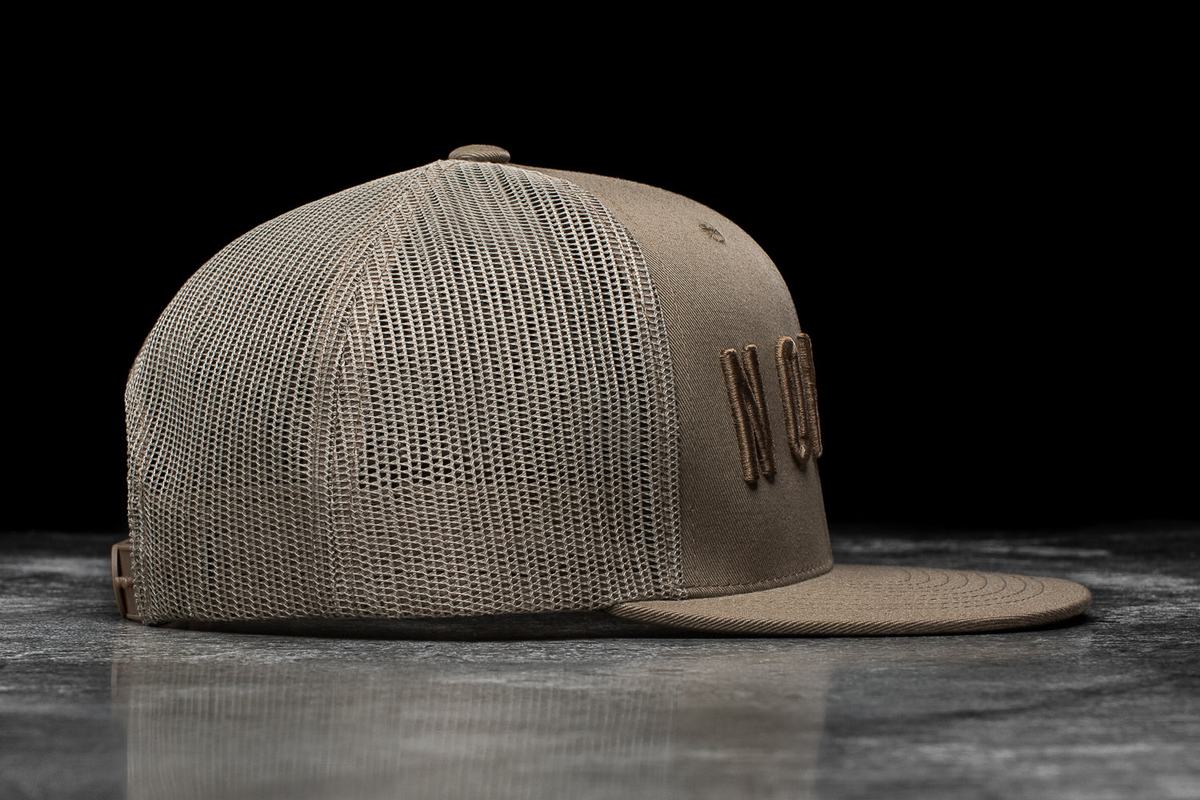 Nobull Platte-Brim Trucker Hoeden Dames Lichtbruin | 157028-TDO
