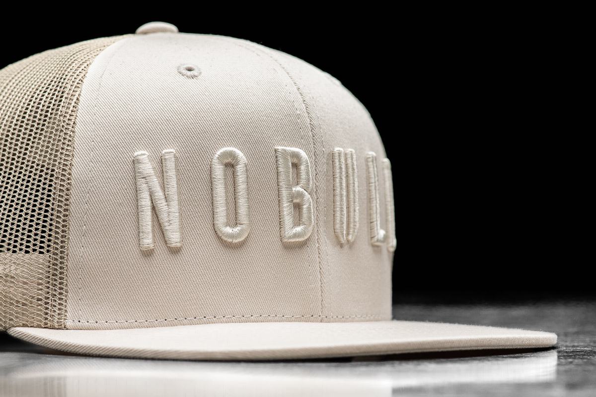 Nobull Platte-Brim Trucker Hoeden Heren Bruin | 803956-SWR