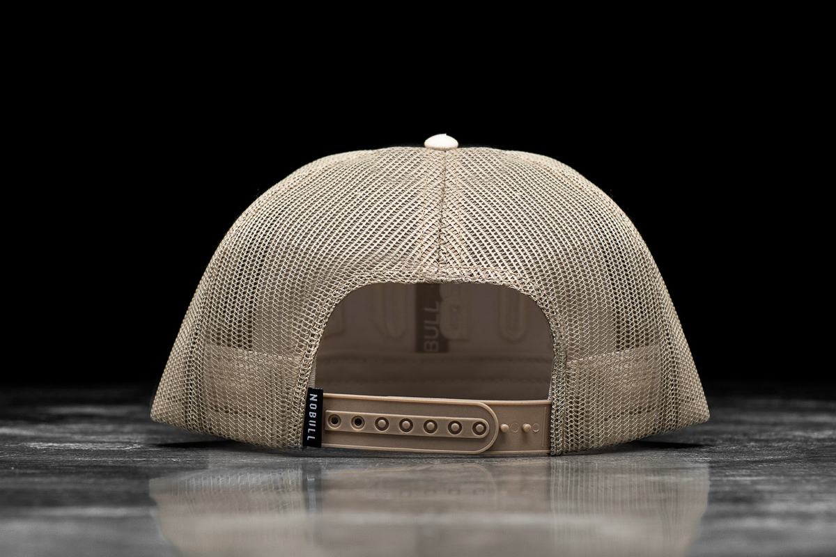 Nobull Platte-Brim Trucker Hoeden Heren Bruin | 803956-SWR