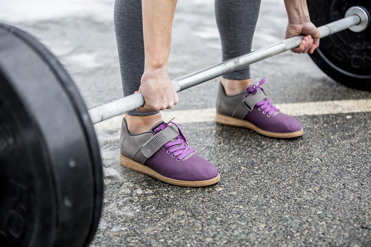 Nobull Powerlift Schoenen Dames Dieppaars | 271948-DYF