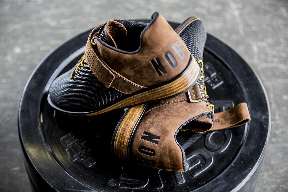Nobull Powerlift Schoenen Dames Koffie | 130457-QWE