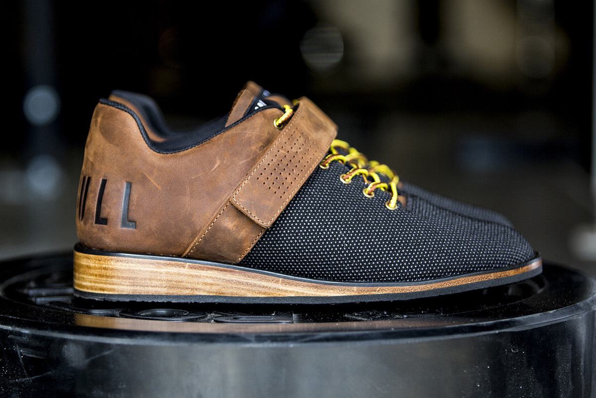 Nobull Powerlift Schoenen Heren Koffie | 217468-EAZ