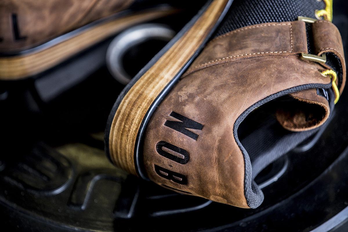 Nobull Powerlift Schoenen Heren Koffie | 217468-EAZ