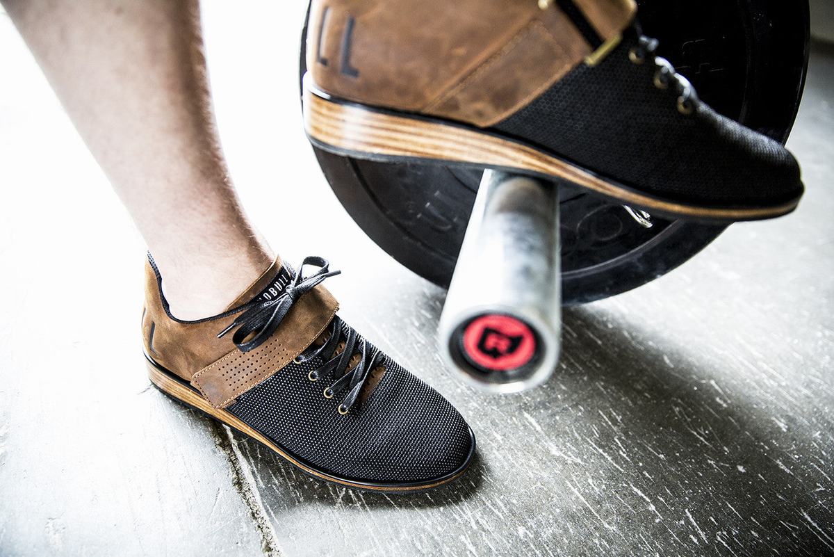 Nobull Powerlift Schoenen Heren Koffie | 217468-EAZ
