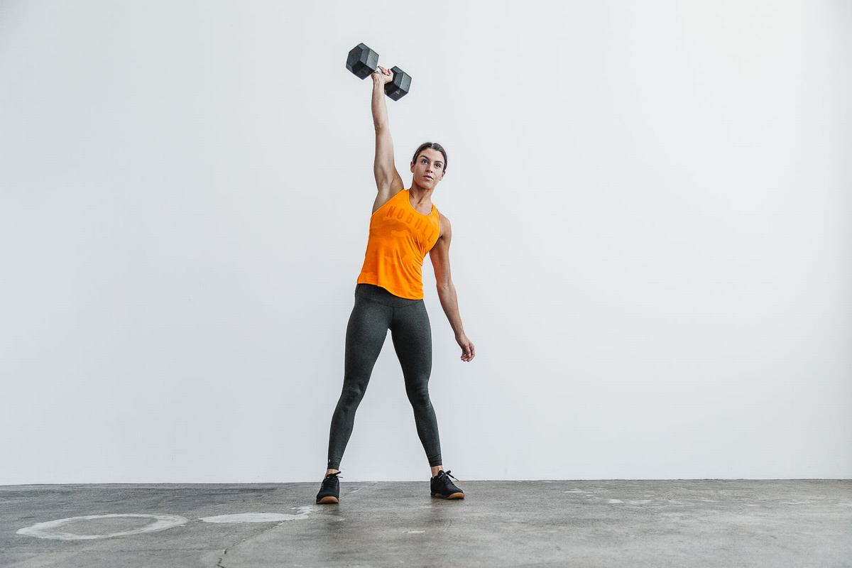 Nobull Racerback Tank Neon Tanktop Dames Oranje Camo | 319582-XCJ