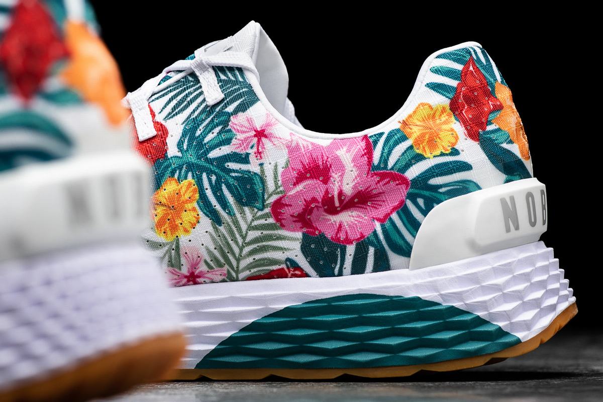 Nobull Ripstop Runner Loopschoenen Dames Wit | 219853-PNG