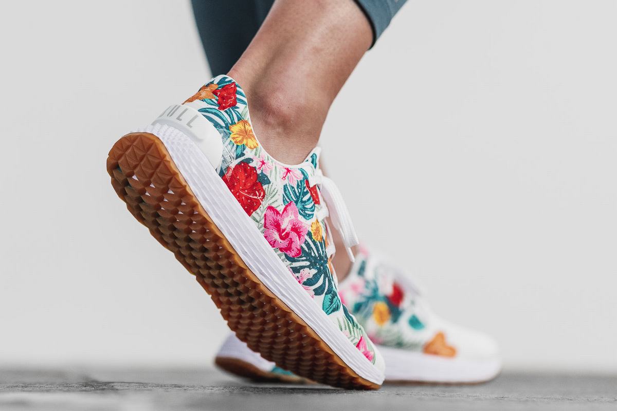 Nobull Ripstop Runner Loopschoenen Dames Wit | 219853-PNG