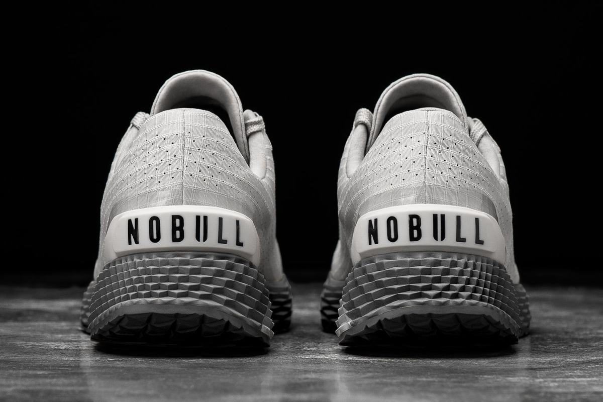Nobull Ripstop Runner Loopschoenen Dames Wit | 271593-ILG