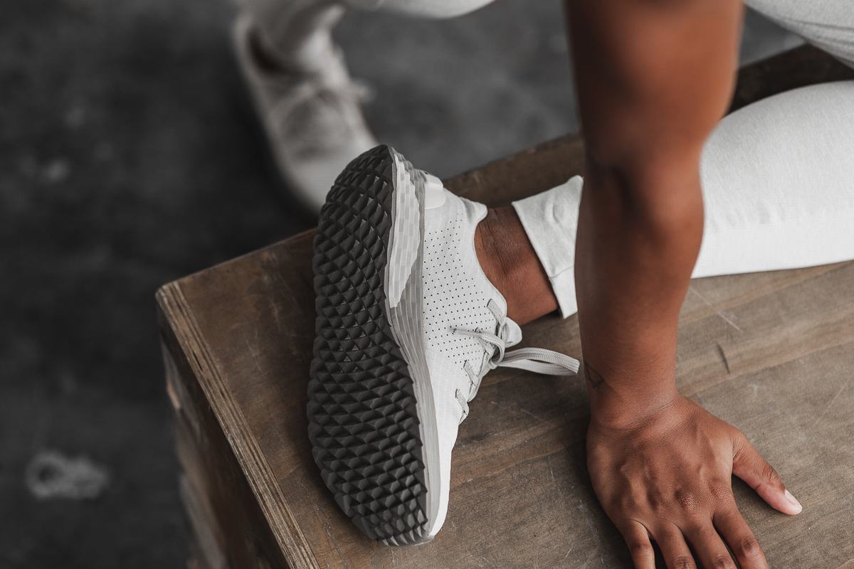 Nobull Ripstop Runner Loopschoenen Dames Wit | 271593-ILG