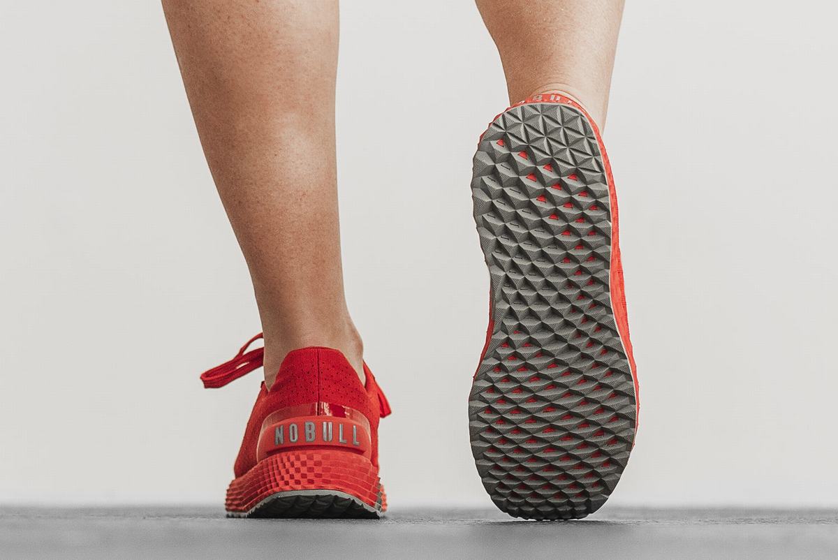 Nobull Ripstop Runner Loopschoenen Dames Oranje | 274109-ULH