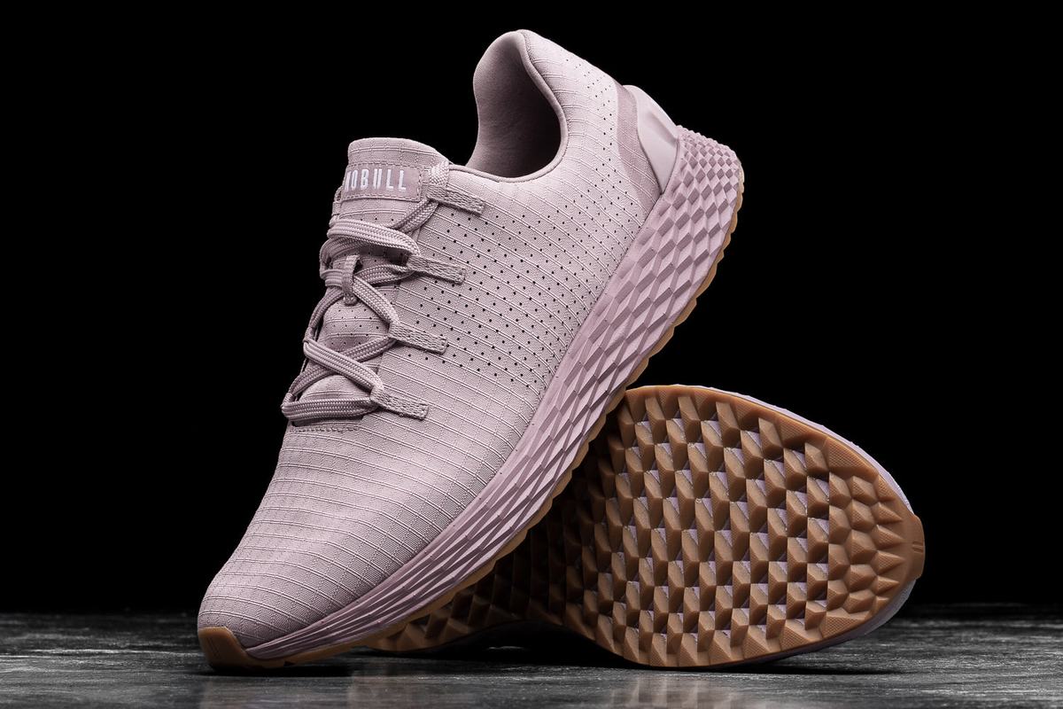 Nobull Ripstop Runner Loopschoenen Dames Lichtpaars | 371946-GXD