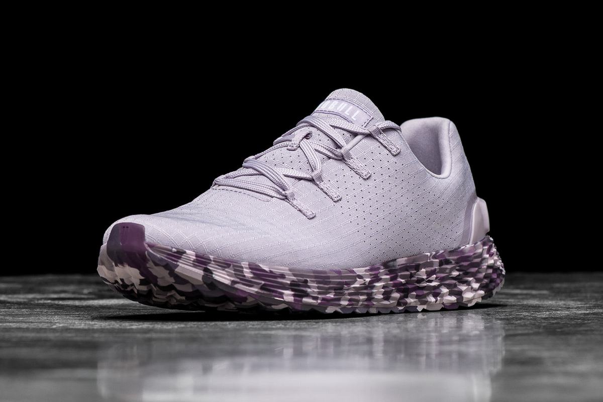 Nobull Ripstop Runner Loopschoenen Dames Paars | 580267-XUT