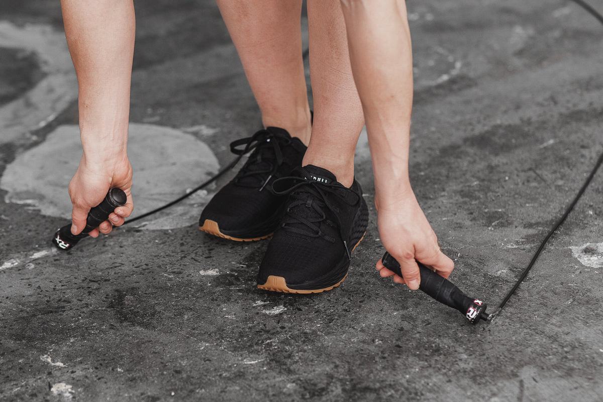 Nobull Ripstop Runner Loopschoenen Dames Zwart | 879310-LCR
