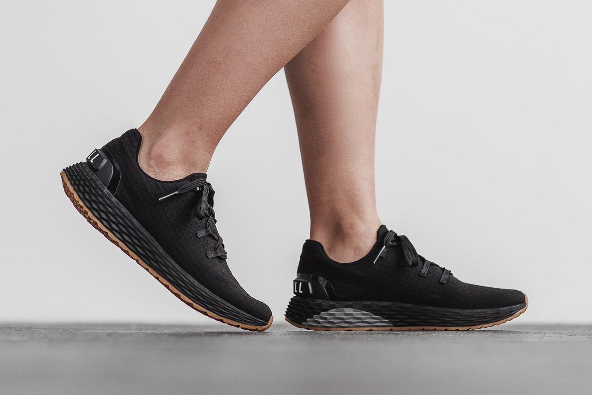 Nobull Ripstop Runner Loopschoenen Dames Zwart | 879310-LCR