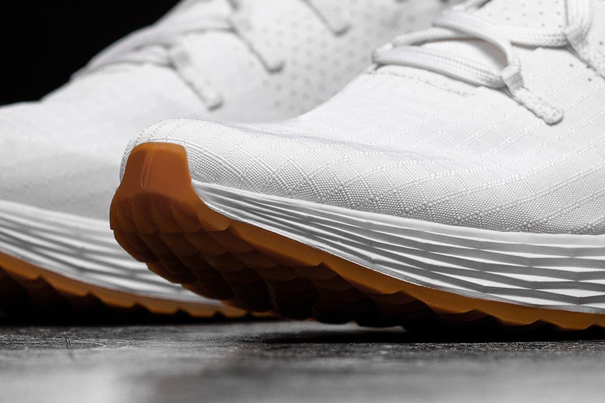 Nobull Ripstop Runner Loopschoenen Dames Wit | 907156-KBF