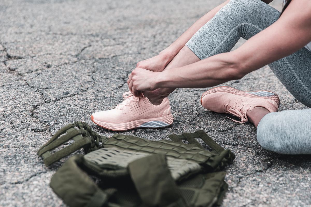 Nobull Ripstop Runner Loopschoenen Dames Roze | 931206-EOM