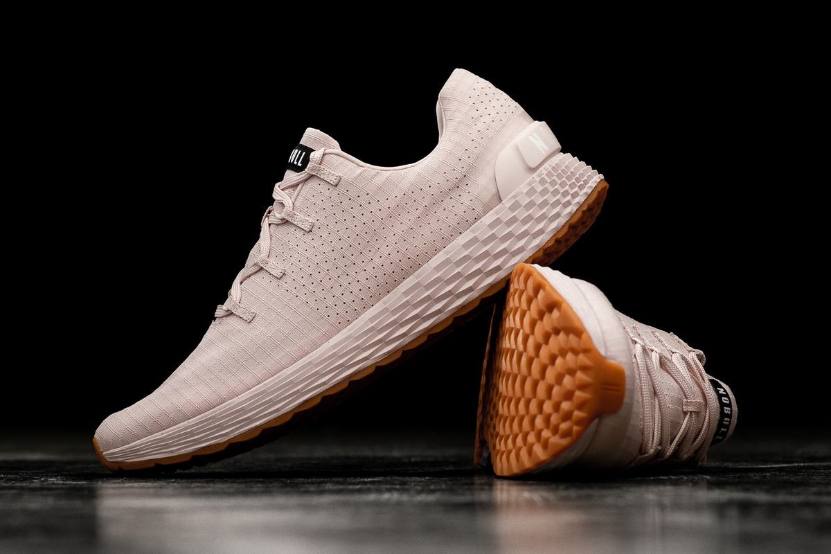 Nobull Ripstop Runner Loopschoenen Dames Roze | 931206-EOM
