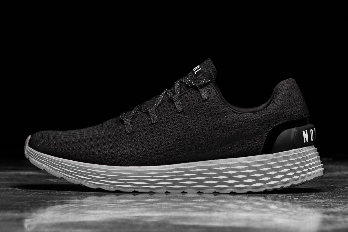 Nobull Ripstop Runner Loopschoenen Heren Zwart Grijs | 015926-OYQ