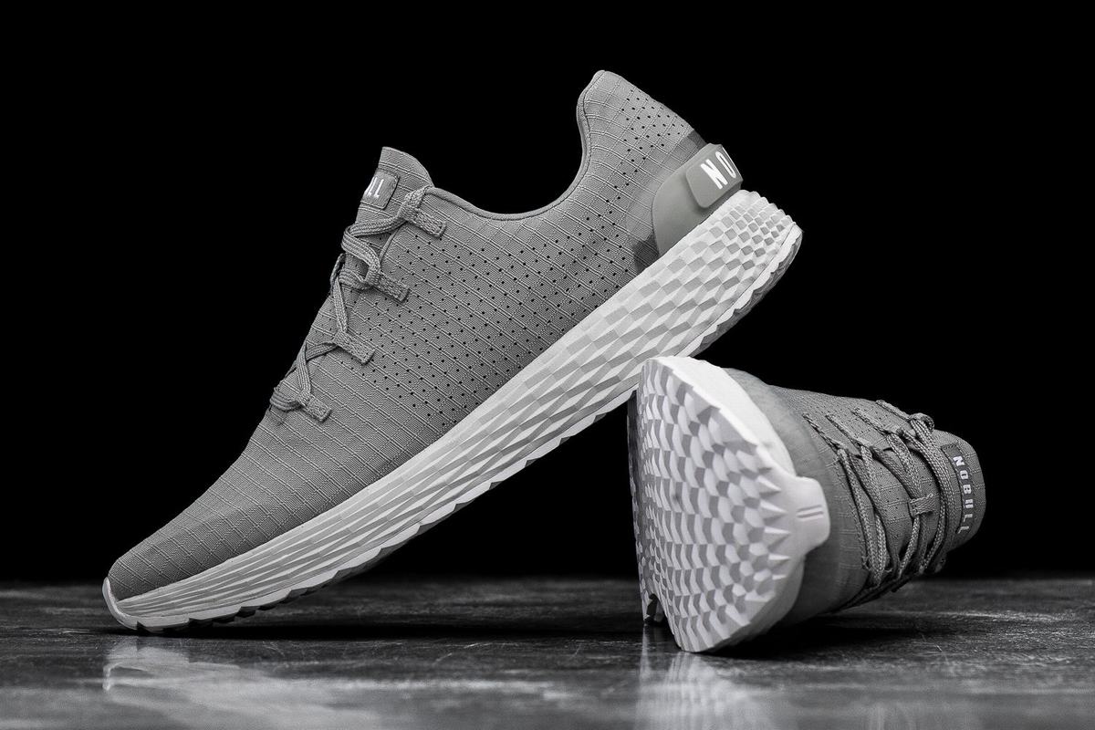 Nobull Ripstop Runner Loopschoenen Heren Grijs | 051978-HQJ