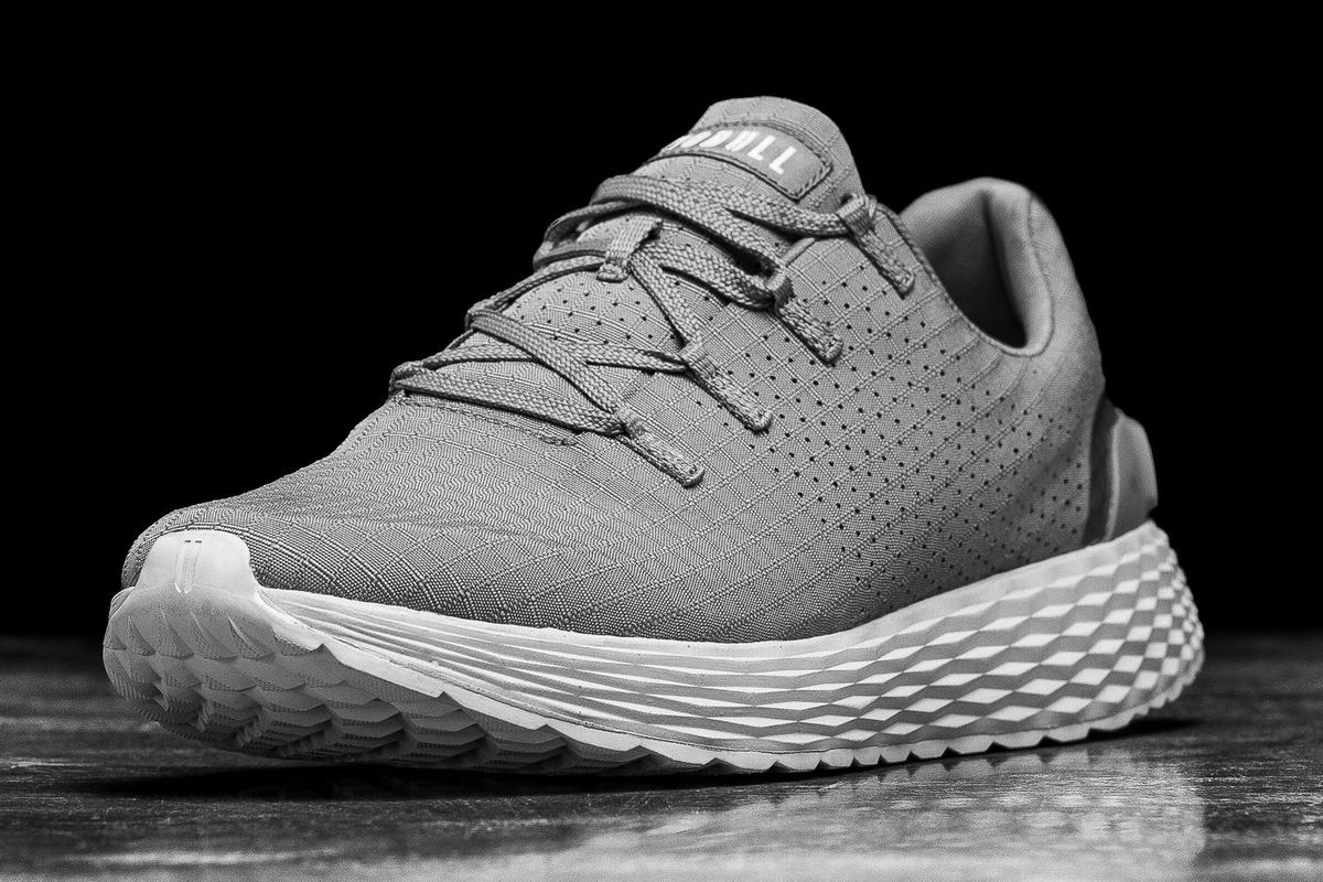 Nobull Ripstop Runner Loopschoenen Heren Grijs | 051978-HQJ