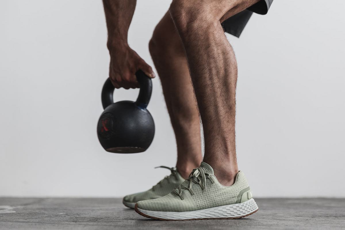 Nobull Ripstop Runner Loopschoenen Heren Groen | 091863-NAK