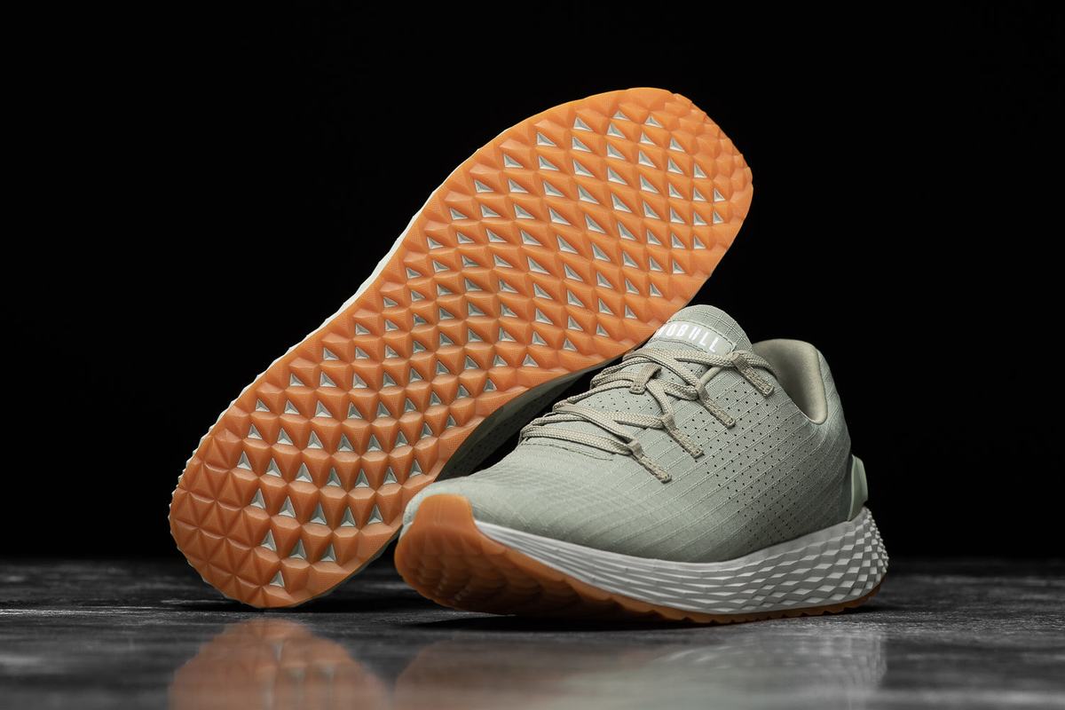 Nobull Ripstop Runner Loopschoenen Heren Groen | 091863-NAK