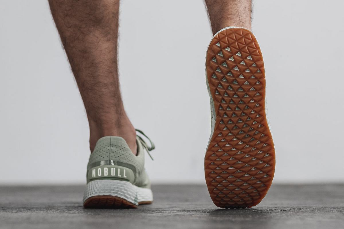 Nobull Ripstop Runner Loopschoenen Heren Groen | 091863-NAK