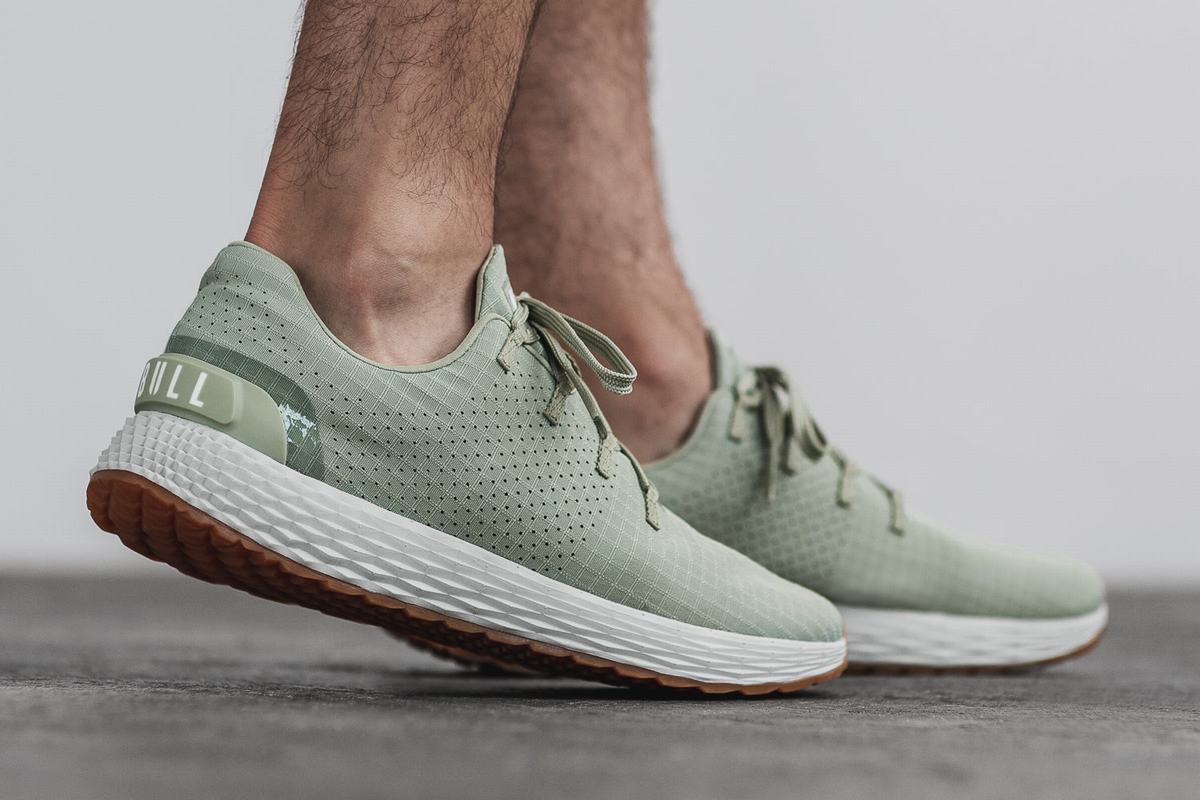 Nobull Ripstop Runner Loopschoenen Heren Groen | 091863-NAK
