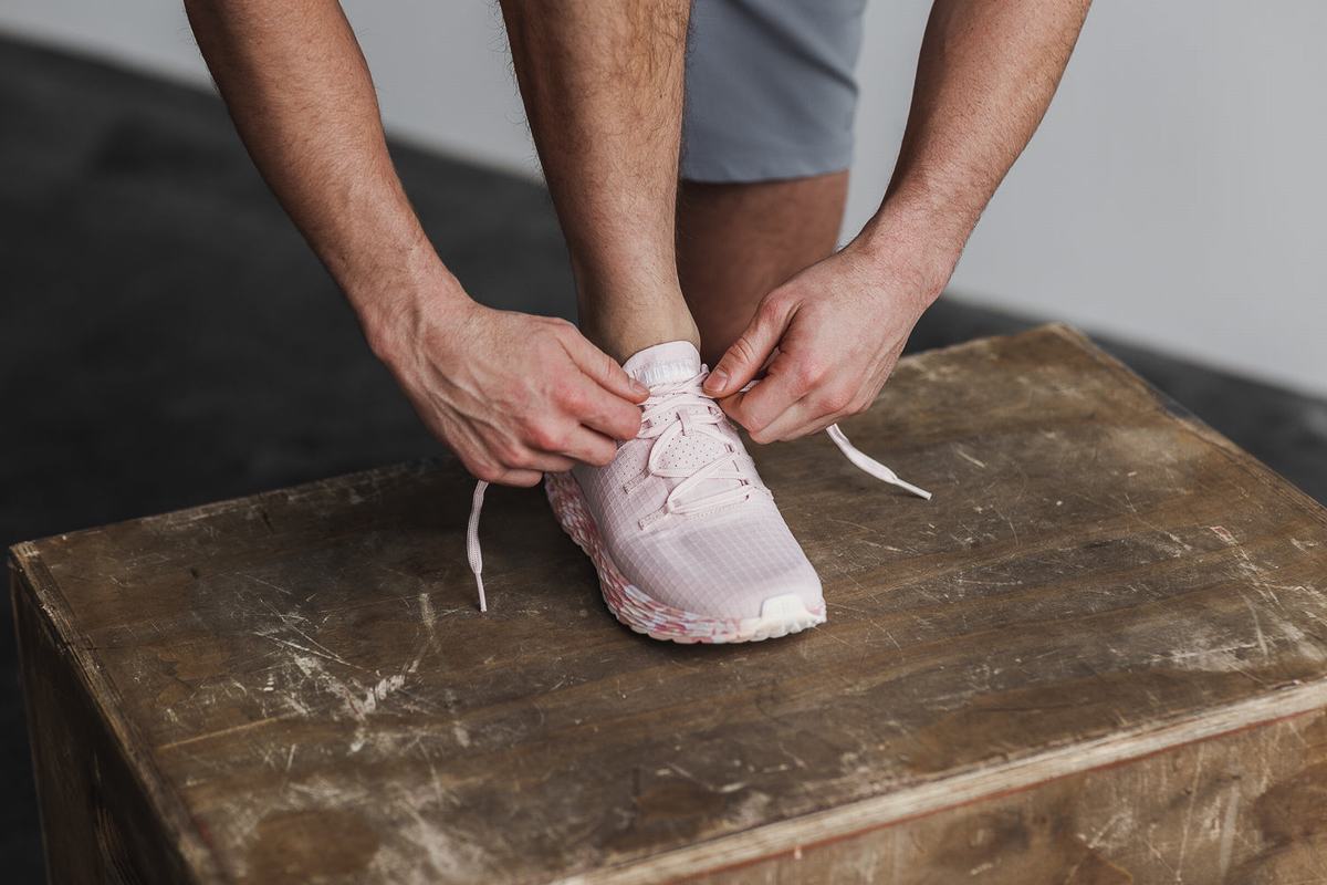 Nobull Ripstop Runner Loopschoenen Heren Roze | 123479-APE
