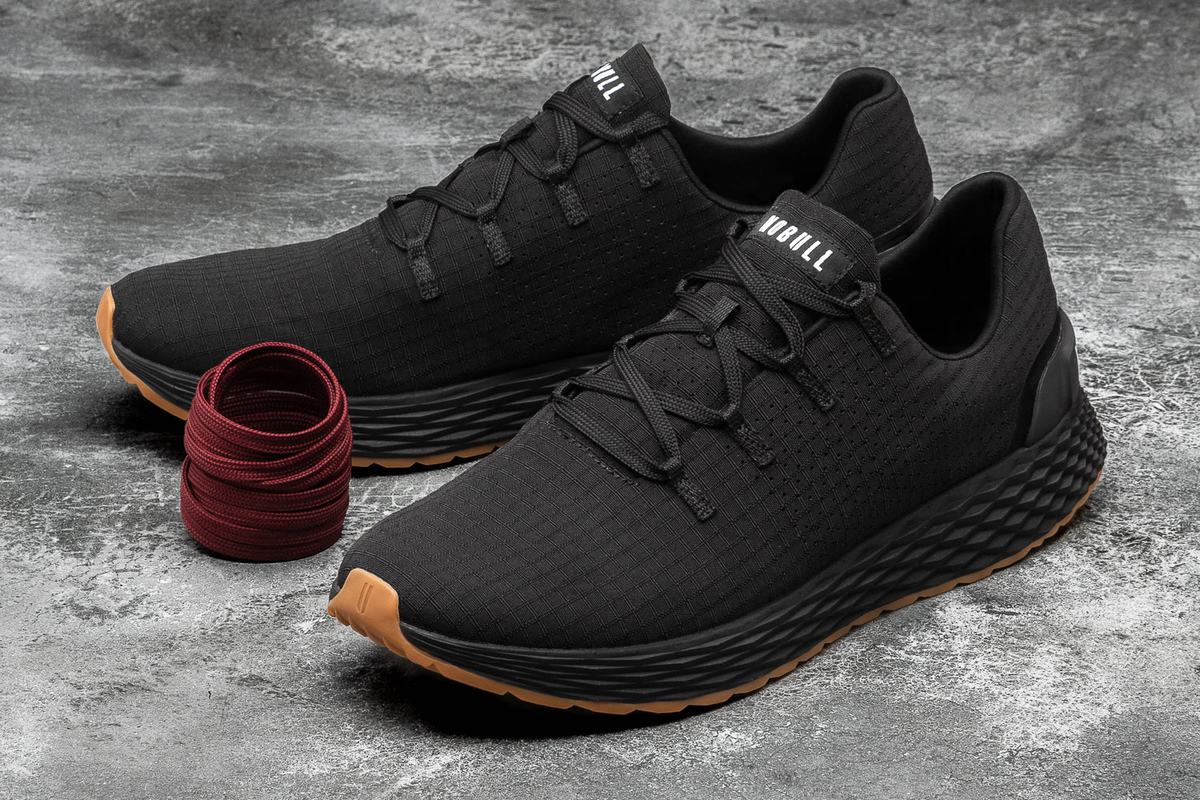 Nobull Ripstop Runner Loopschoenen Heren Zwart | 206759-HMS