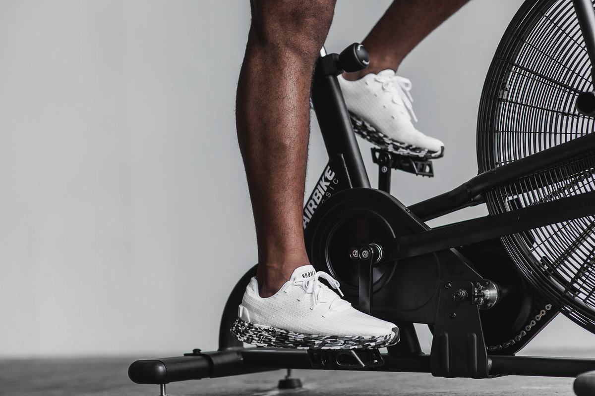 Nobull Ripstop Runner Loopschoenen Heren Wit Grijs | 213068-UFY
