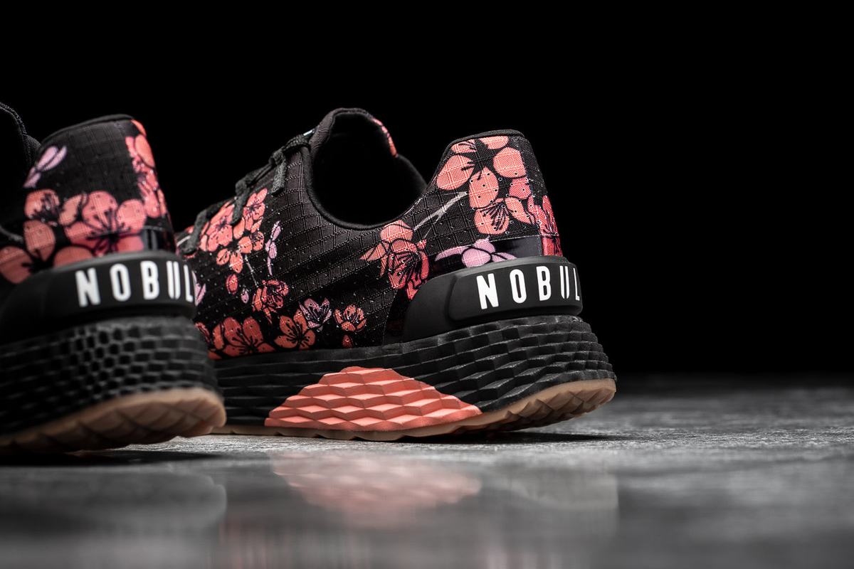Nobull Ripstop Runner Loopschoenen Heren Zwart Roze | 239456-TDE