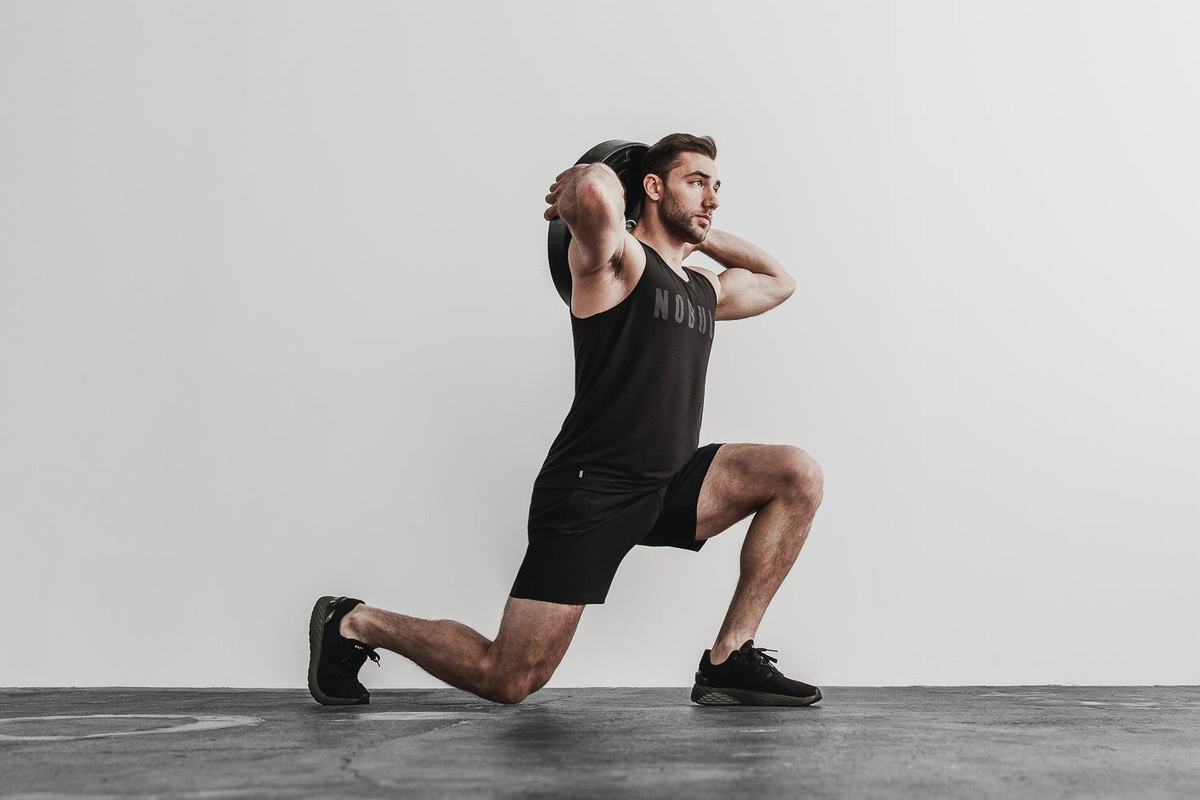Nobull Ripstop Runner Loopschoenen Heren Zwart Donkergroen | 243560-GFK