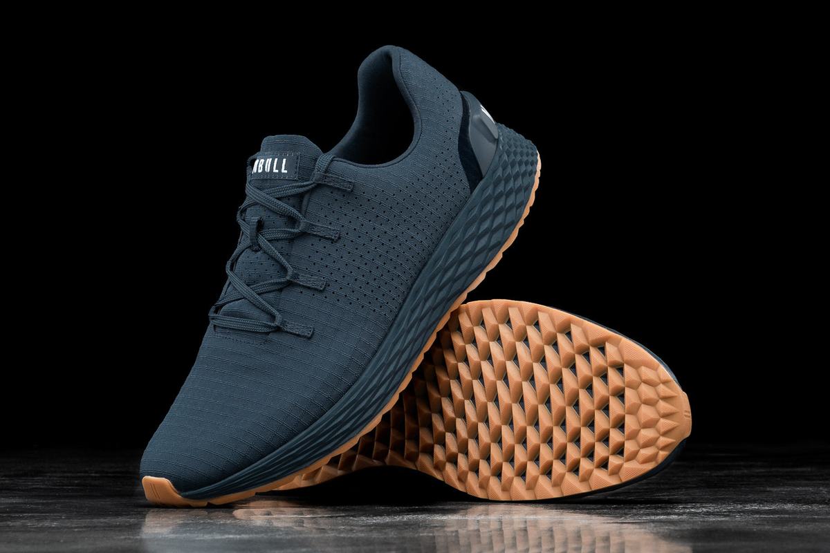 Nobull Ripstop Runner Loopschoenen Heren Donkerblauw | 546893-KBH