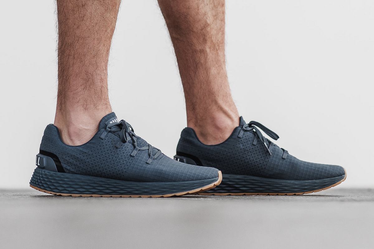 Nobull Ripstop Runner Loopschoenen Heren Donkerblauw | 546893-KBH