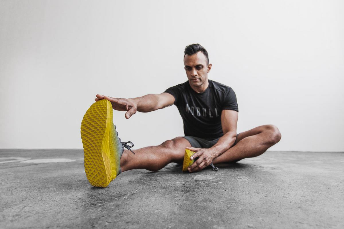 Nobull Ripstop Runner Loopschoenen Heren Donkergrijs Citroen | 956830-IXA