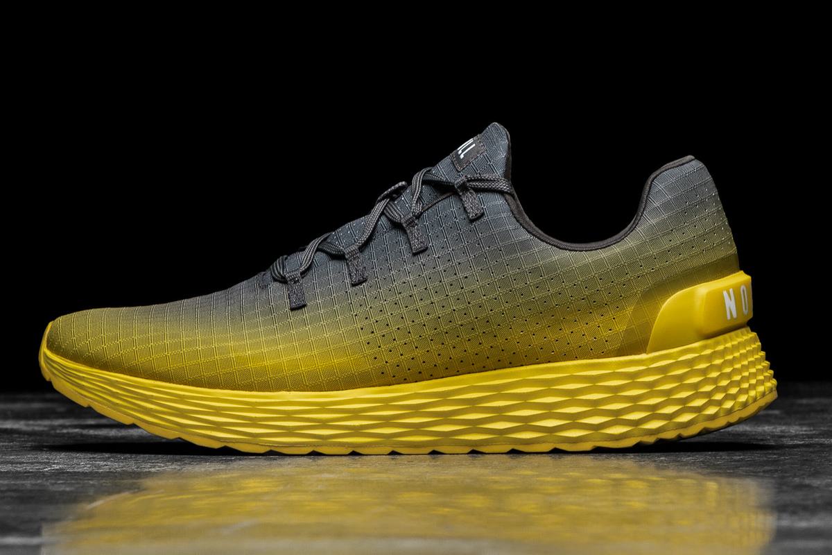 Nobull Ripstop Runner Loopschoenen Heren Donkergrijs Citroen | 956830-IXA