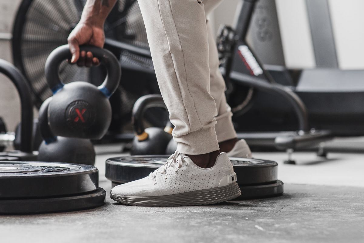 Nobull Ripstop Runner Loopschoenen Heren Wit | 971054-CXT