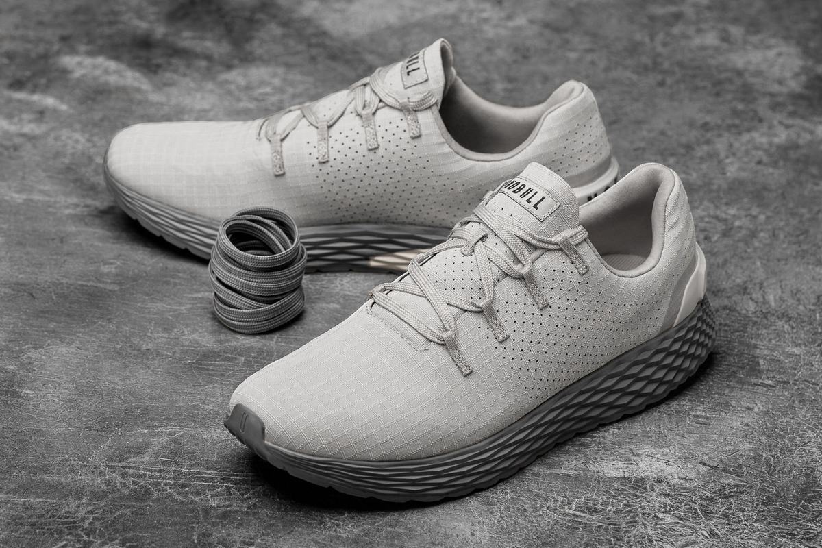 Nobull Ripstop Runner Loopschoenen Heren Wit | 971054-CXT