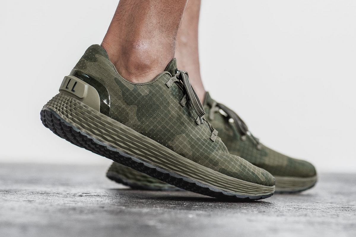 Nobull Ripstop Runner Loopschoenen Heren Donkercamo | 986401-QUZ