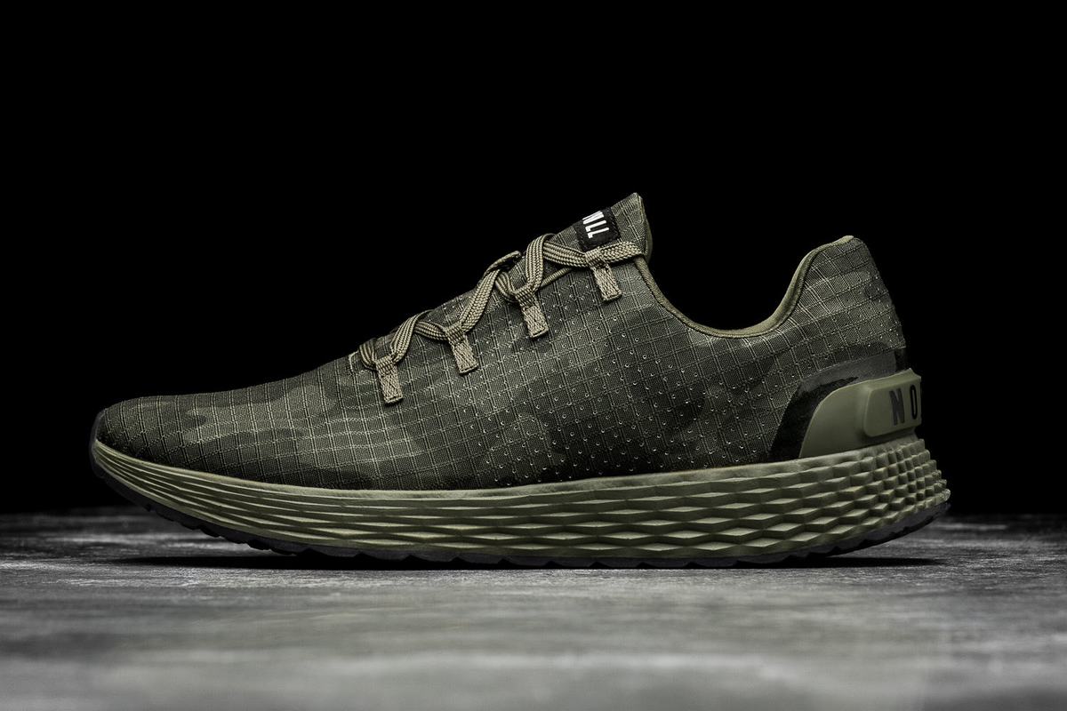Nobull Ripstop Runner Loopschoenen Heren Donkercamo | 986401-QUZ