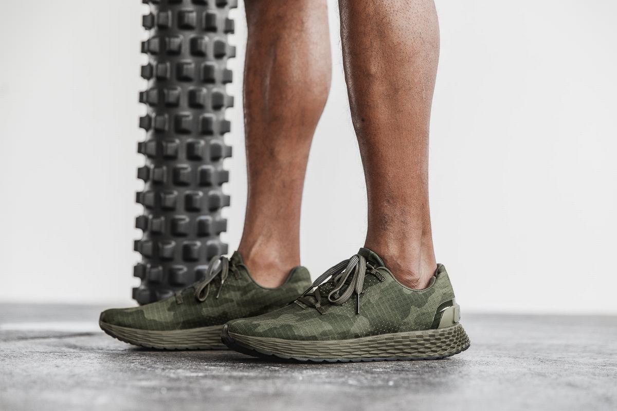 Nobull Ripstop Runner Loopschoenen Heren Donkercamo | 986401-QUZ