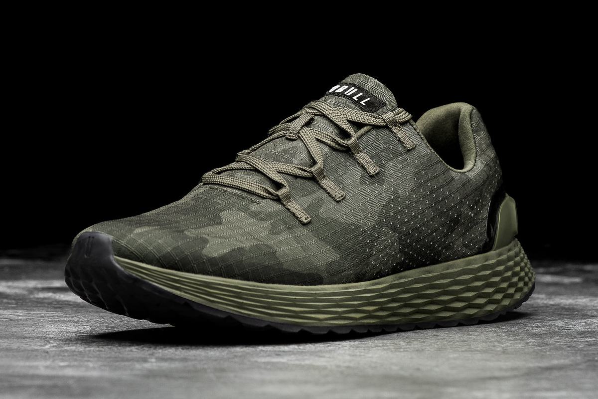 Nobull Ripstop Runner Loopschoenen Heren Donkercamo | 986401-QUZ