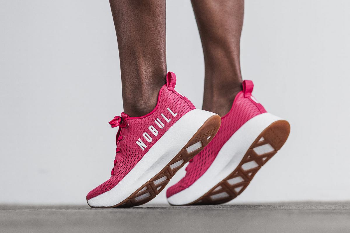 Nobull Runner Loopschoenen Dames Wit | 067831-ZLA